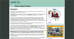 Desktop Screenshot of geod.hu